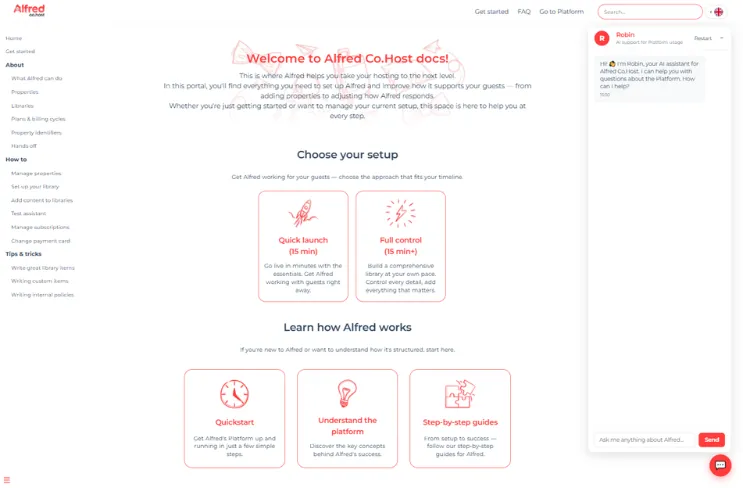 Alfred app screenshot